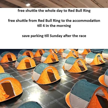 Hotel Indoor Camping Formel1 Motogp Spielberg Judenburg Exterior foto