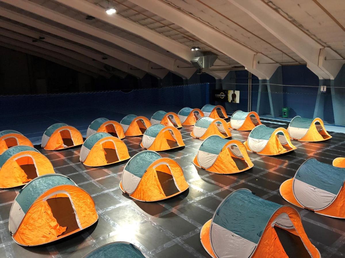 Hotel Indoor Camping Formel1 Motogp Spielberg Judenburg Exterior foto